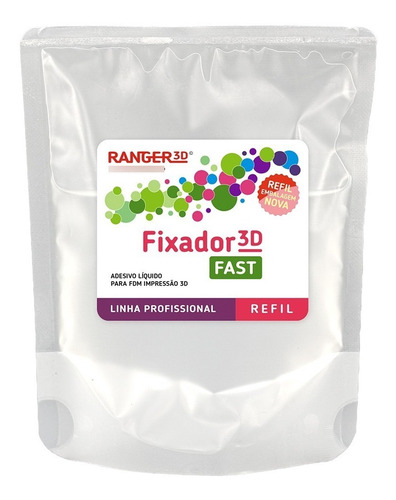 Adesivo Spray Fixador 3d Fast + Refil = 200ml + Brinde