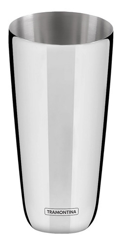 Coctelera Boston De 700ml Acero Inoxidable Tramontina Color Cromado