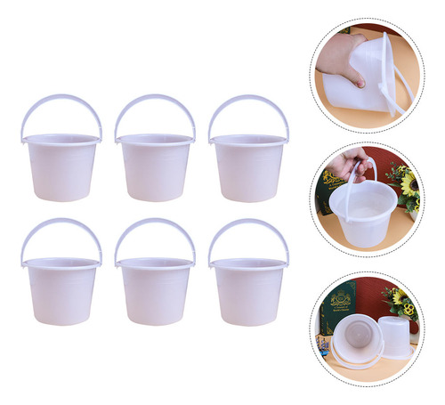Cubo De Pintura Para Cubos De Hielo, Cubos De Limpieza, 6 Un