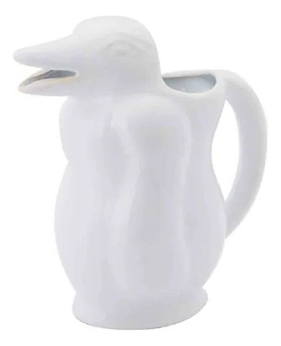 Pingüino De Cerámica 1 Litro Blanco