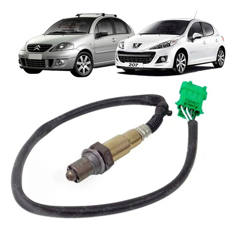 Sonda Lambda Pré Peugeot 206 1.6 16v Flex 2005 A 2008 Novo