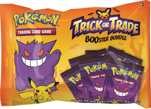 Pokemon Halloween Edition Trick Or Trade Booster 120 Cartas