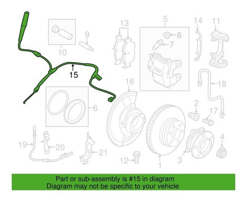 Sensor De Balatas Delantero Bmw X6 2011 Premium