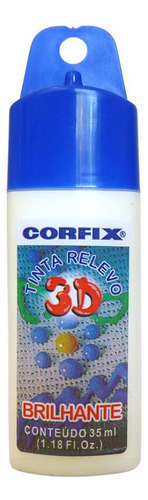 Tinta Relevo 3d Brilhante Corfix 301 Branco 35ml