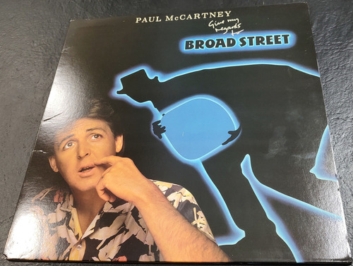 Paul Mccartney Give My Regards To Broad Lp Usa 1r Ed Beatles