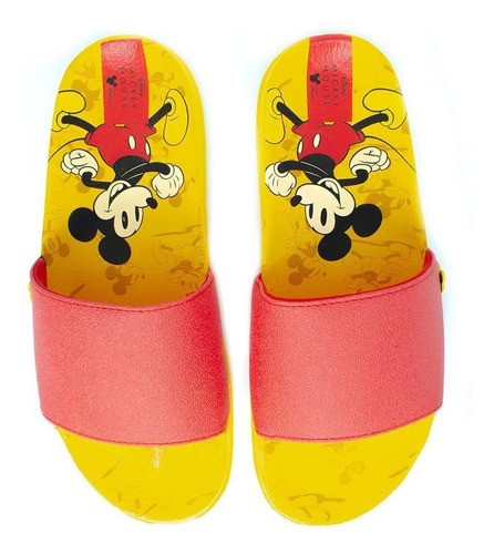 Imagen 4 de 4 de Sandalias Mkacss22040 Amarillo Disney Moletto
