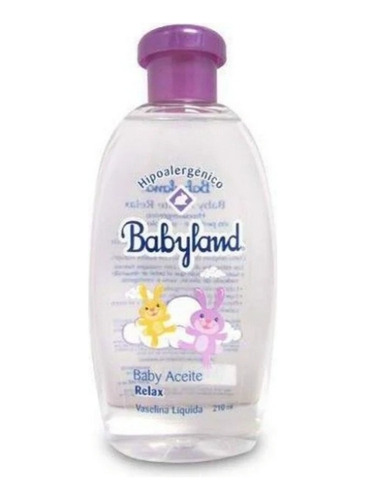 Babyland Aceite Vaselina Liquida Relax 210ml.