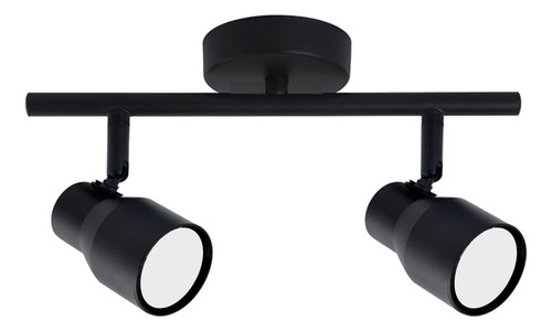 Aplique  Doble Foco Con Ampolleta Dicroica Gu10 Dirigible
