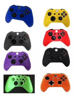 2 Fundas Silicon Control Xbox One Varios Colores Sin Grips