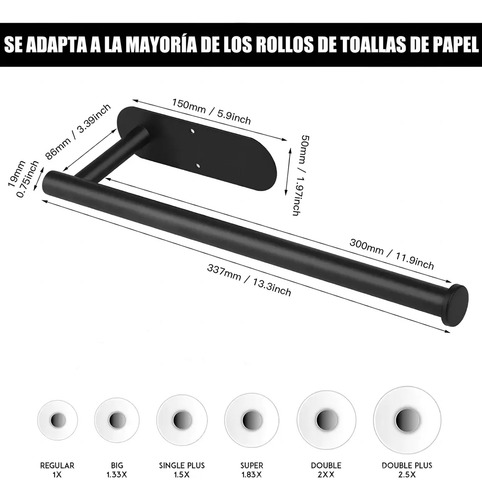 Portarrollos De Papel Higiénico Para Cocinas Y Baños
