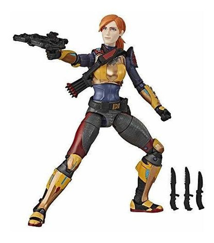 Hasbro G.i. Joe Serie Clasificada Scarlett Figura De Accion