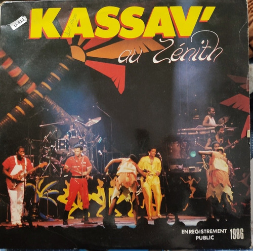 Vinilo Lp Doble De Kassav ' Au Zenith (xx52 (Usado)