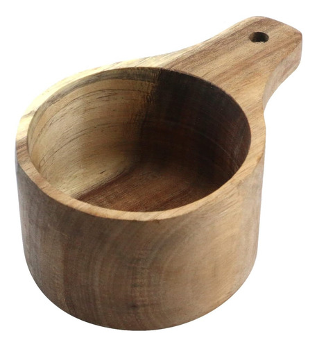 Oedema Tazas Medidoras De Madera Natural 1 Taza Utensilios D