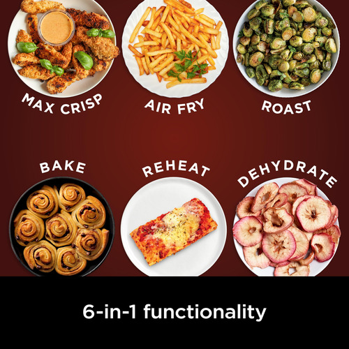 Air Fryer Ninja Air Fryer Pro Xl, 6,5 L, 6 En 1, Color Gris