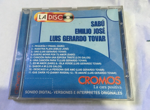 La Disco Edición Cromos: Cd-emilo Jose - Luis Tovar -sabu