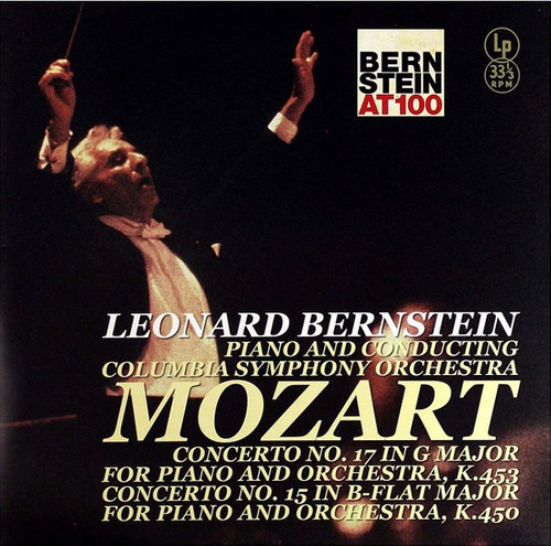 Mozart Bernstein Concerto No.17 K.543 Symphony No.15 Vinilo