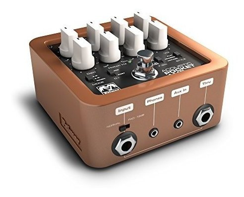 Preamplificador Portatil Acustico Palmer Mi Pocket Amp Par