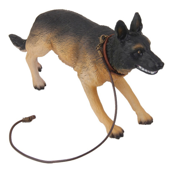 Resina de escala 1:12 d16 de perro de casa de muñecas en miniatura de accesorios de mascotas 
