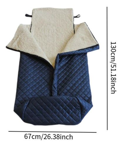 Manta Con Bolsillo Para Pies Y Piernas, Funda Cálida Para ..