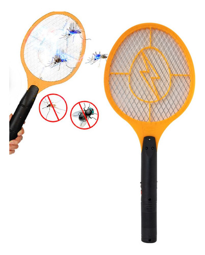 Raqueta Mata Moscas Y Mosquitos Recargable