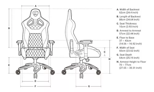 Cadeira de escritório Cougar Armor Titan Pro gamer ergonômica