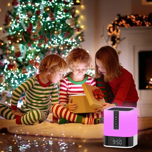 Reloj despertador para niños Encender digital Lámpara led Reloj despertador  Luz nocturna Niña Niños Día Noche Niño