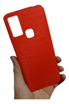 Comprar Funda Tcl 20e  Tcl 20y  Roja Tpu Flexible Idem Silicona