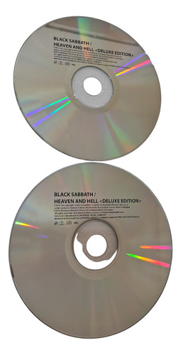 Black Sabbath Heaven And Hell 2 Cds Mini Lp Japón Shmcd