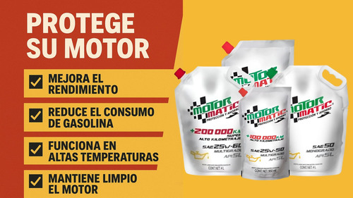 Aceite P/motor Sae 60 Motor Matic 4litros Caja C/ 3 Galones