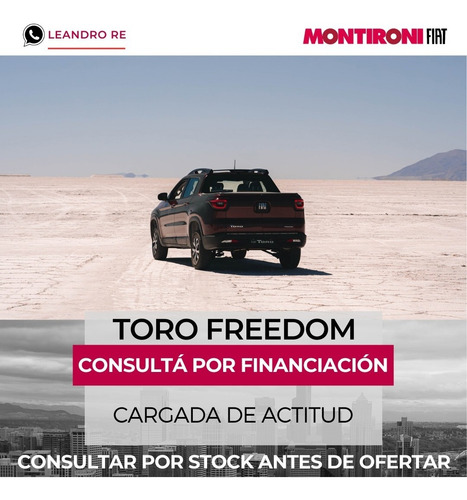 Imagen 4 de 4 de Fiat Toro Freedom