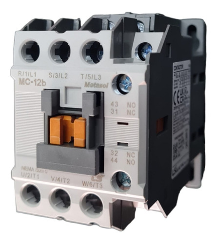 Contactor Ls Electric Mc-12b, 3p, 1no+1nc, 12a, Bobina 110v