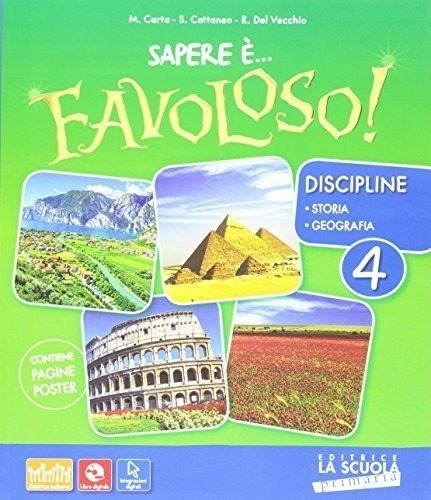 Sapere E Favoloso! 4a - Livro Studente + Dvdrom