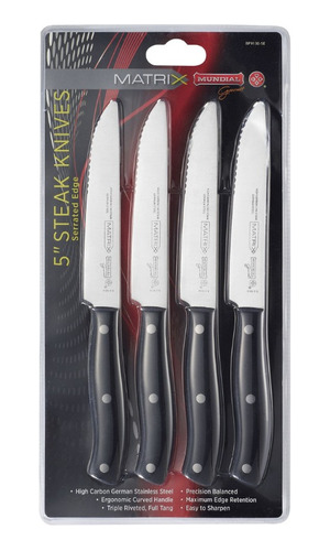 Set De Cuchillo Mundial Steak Bp9130-5e