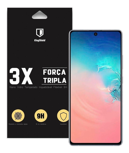 Película Galaxy S10 Lite 6.7 Kingshield Nano Vidro (2xunid)