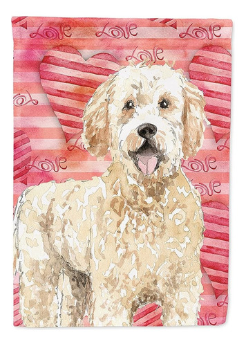 Caroline's Treasures Ck1768gf Love A Goldendoodle Garden Fla