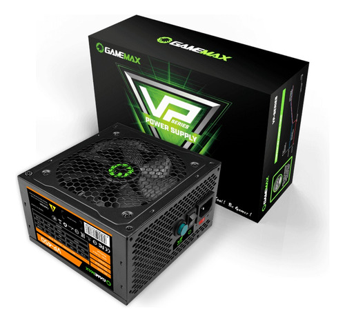 Fuente De Poder Gamemax Vp-450 De 450w, 80 Plus Bronce, At