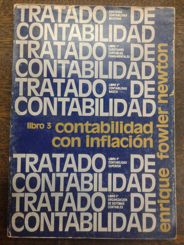 Imagen 1 de 6 de Contabilidad Con Inflacion * Tratado De Contabilidad 3 *