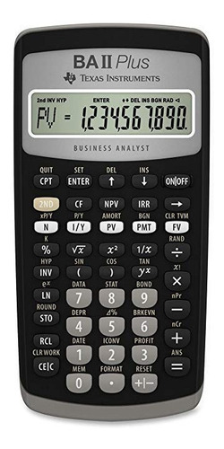Calculadora Financiera Texas Instruments Ba Ii Plus