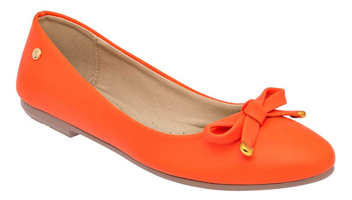 Flats De Mujer Moramora Naranja 116-344