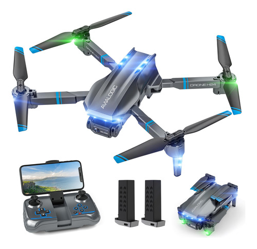 Cámara Hd 1080p En Dron Plegable Regalo Portátil Para Princi