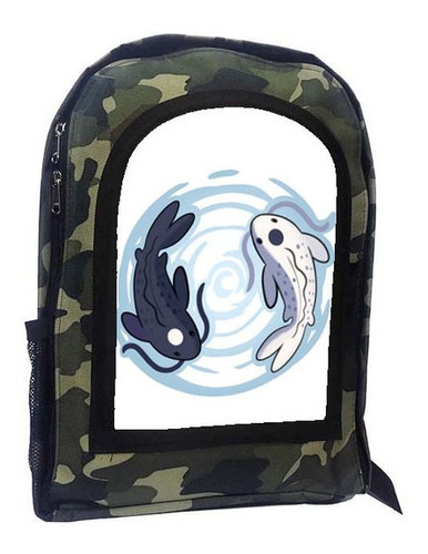 Mochila Camuflada Avatar La Leyenda De Aang A41