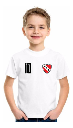 Camiseta Independiente Estampada Gratis Con Nombre Y Nro 