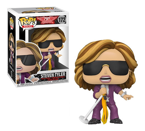 Figura De Acción Aerosmith Steven Tyler De Funko Pop! Rocks