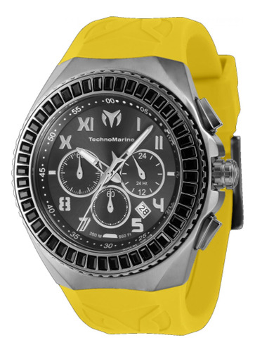 Reloj Para Hombre Technomarine Manta Tm-221029 Amarillo