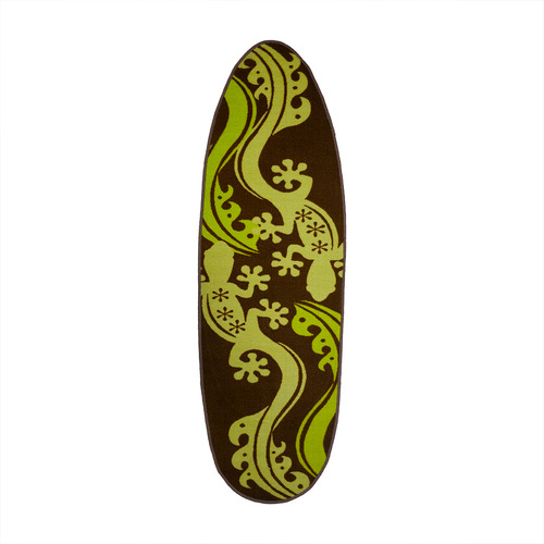 Carpeta Alfombra Boucle Surf 170 X 57 Cm Mod.1 Soul Color Marrón