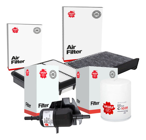 Kit Filtros Aceite Aire Gasolina Cabina L-200 2.4l L4 2010