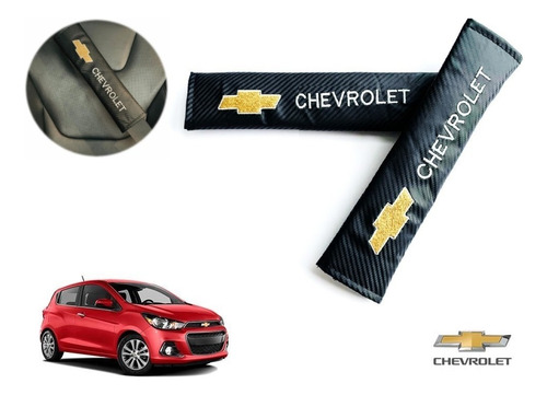Par Almohadillas Cubre Cinturon Chevrolet Spark 2017