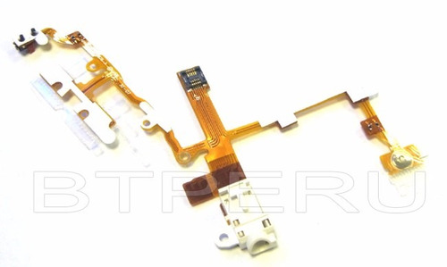 Flex Boton Power Vibrador Mute Volumen iPhone 3g 3gs Cable