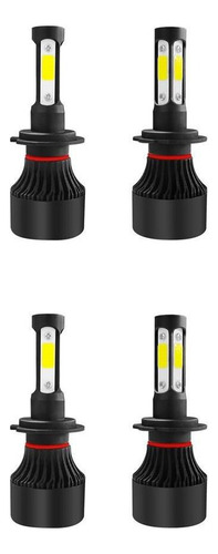 2 Unidades Y 1 Par De Faros Led De 36 W Y 6000 K, Luz Cob De