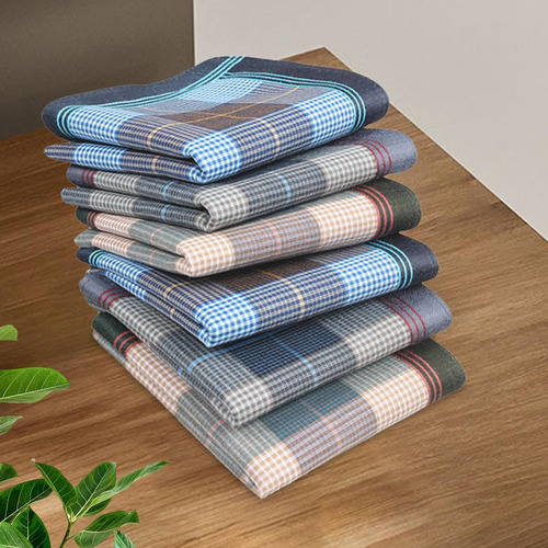 3 X 6pcs Fashion Handkerchief Hankies Wipe The Sweat Towels